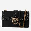 Pinko Classic Love One Bag avec des goujons émaillés