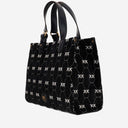 Pinko Monogrammed Chenille Tote Bag