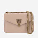 Pinko -Cupid -Leder -Umhängetasche