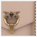 Pinko -Cupid -Leder -Umhängetasche