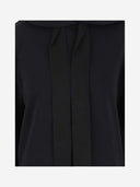 Patou Hoodie With Poplin Insert And Logo