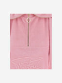 Patou Cotton Sweatshirt med preget Patou -signatur