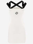 Patou 3 D Knit Double Straps Dress