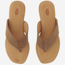 Sandali in pelle Ugg con logo