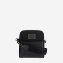Dolce & Gabbana Garnet Calfskin And Nylon Shoulder Bag