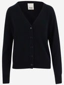 Allude Wool And Cashmere Blend Cardigan