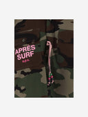 Apres Surf Cotton Crop Jacket With Logo