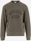 Sweat-shirt en coton Woolrich avec logo