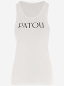 Patou tanktop met logo