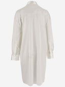 Wild Cashmere Stretch Silk Chemise Dress