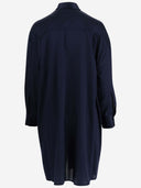 Wild Cashmere Stretch Silk Chemise Dress