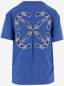 Off White Arrow Bandana Cotton T Shirt