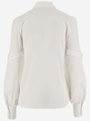 Off White Cotton Shirt