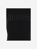 Blumarine Stretch Cotton T Shirt With Logo