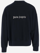 Palm Angels Cotton Sweatshirt With Logo