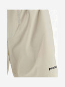 Pantaloni corti in cotone Angels Palm con logo