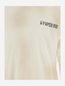 A Paper Kid Cotton T Shirt With Logo