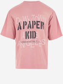 A Paper Kid Cotton T Shirt With Logo