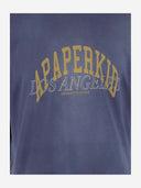 Ein Papierkind -Baumwoll -Shirt mit Logo