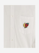 Sky High Farm Cotton Poplin Shirt With Logo
