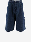 Pantaloncini di bermuda in denim di cotone di Sky High Farm