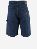 Pantaloncini di bermuda in denim di cotone di Sky High Farm