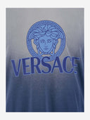 Versace Cotton T Shirt With Logo