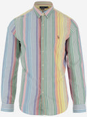 Polo Ralph Lauren Cotton Shirt With Striped Pattern