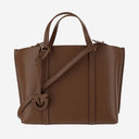 Pinko Classic Leather Shopper Bag