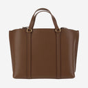 Pinko Classic Leather Shopper Bag