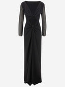 Stephan Janson Silk Long Kleid