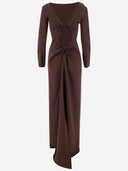 Stephan Janson Silk Long Kleid