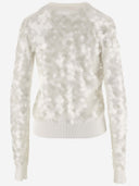 N°21 Sequined Cotton Cardigan