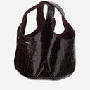 Coperni B Buzz Mini Shoulder Bag With Crocodile Effect