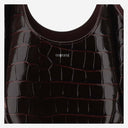Coperni B Buzz Mini Shoulder Bag With Crocodile Effect