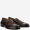 Herve Chapelier Leather Loafers