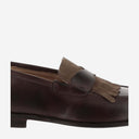 Herve Chapelier Leather Loafers