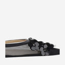 Mach & Mach Sequined Silk Blend Pumps