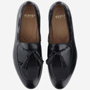 Herve Chapelier Leather Loafers