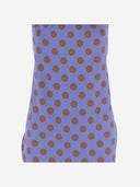 Stephan Janson Polka Dot Silk Dress
