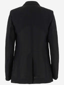 Chloè Single Breasted Jacket In Ramie