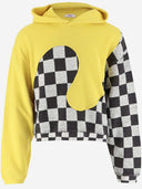 Erl Cotton Sweatshirt With Graphic Pattern
