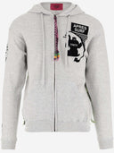 Apres surf bomullsblanding genser med logo