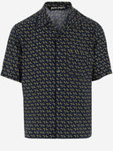 Palm Angels Banana Print Viscose Shirt