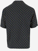 Palm Angels Banana Print Viscose Shirt