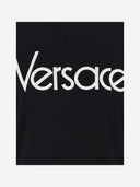 Versace Cotton T Shirt With Logo