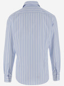 Aspesi Cotton Shirt With Striped Pattern