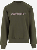 Carhartt Wip Cotton Blend Sweatshirt With Logo