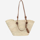 Filippo Catarzi Straw Bag With Logo