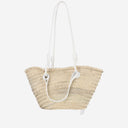 Filippo Catarzi Straw Bag With Logo